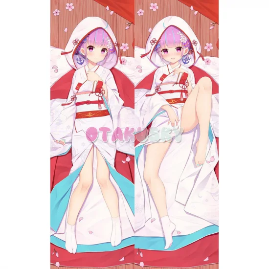 Virtual YouTuber Dakimakura Minato Aqua Body Pillow Case 04 - Click Image to Close