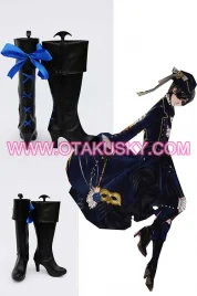 Black Butler Ciel Phantomhive Cosplay Boots 15