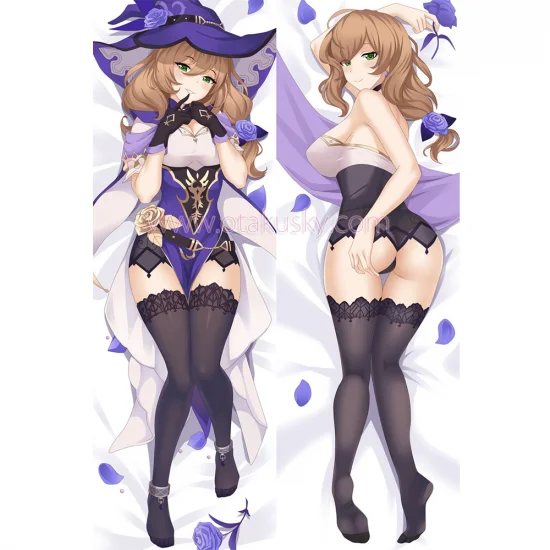 Genshin Impact Dakimakura Lisa Body Pillow Case 06 - Click Image to Close