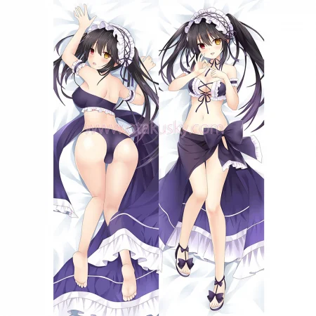 Date a Live Dakimakura Kurumi Tokisaki Body Pillow Case 30