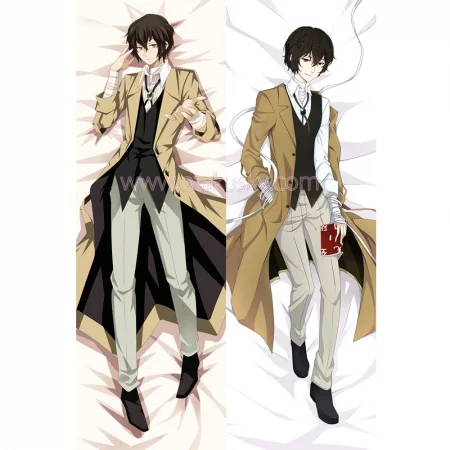 Bungo Stray Dogs Dakimakura Osamu Dazai Body Pillow Case 03