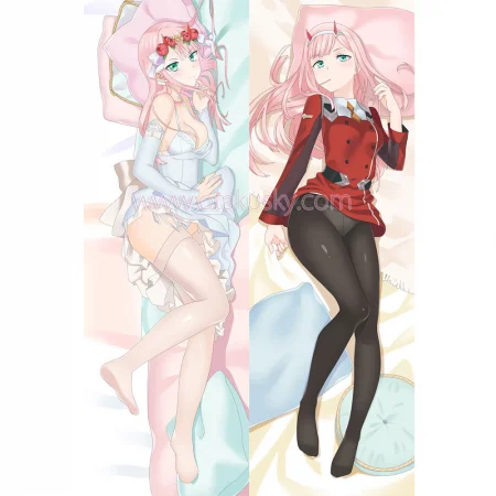 DARLING in the FRANXX Dakimakura Zero Two 02 Body Pillow Case 15