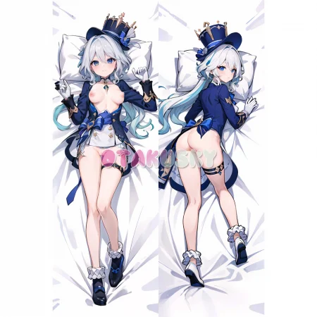 Genshin Impact Dakimakura Focalors Body Pillow Case 26