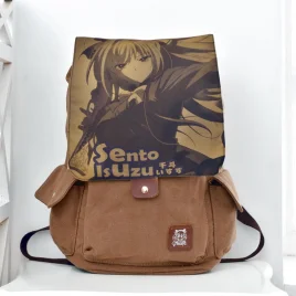 Amagi Brilliant Park Isuzu Sento Anime Backpack Shoulder Bag