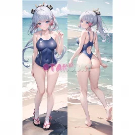 Genshin Impact Dakimakura Kamisato Ayaka Body Pillow Case 55