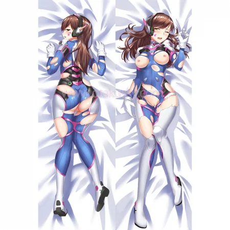 Overwatch OW Dakimakura D.Va Body Pillow Case 17