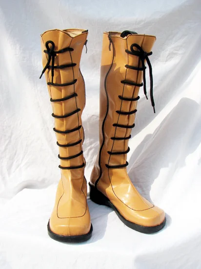 Ragnarok Online Yellow Cosplay Boots 02 - Click Image to Close