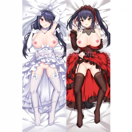 Date a Live Dakimakura Kurumi Tokisaki Body Pillow Case 68