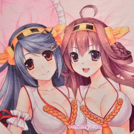 Kantai Collection Kongou Haruna Bed Sheet Summer Quilt Blanket Custom