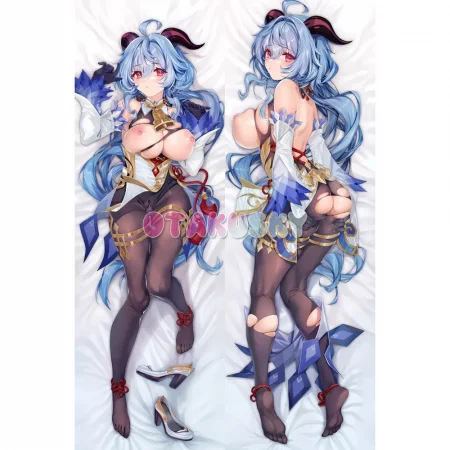 Genshin Impact Dakimakura Ganyu Body Pillow Case 44