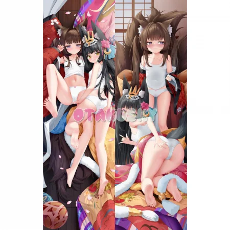 Azur Lane Dakimakura Amagi Nagato Body Pillow Case