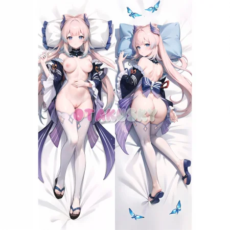 Genshin Impact Dakimakura Sangonomiya Kokomi Body Pillow Case 21