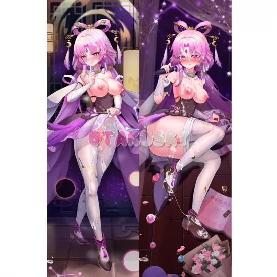 Honkai: Star Rail Dakimakura Fu Xuan Body Pillow Case 17 - Click Image to Close