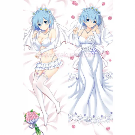 Re:Zero Dakimakura Rem Body Pillow Case 28