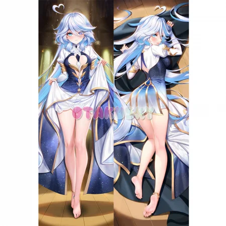 Genshin Impact Dakimakura Focalors Body Pillow Case 14