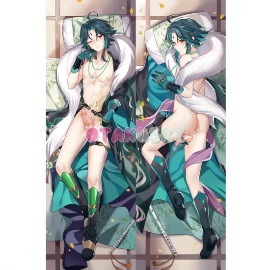 Genshin Impact Dakimakura Xiao Body Pillow Case 06 - Click Image to Close