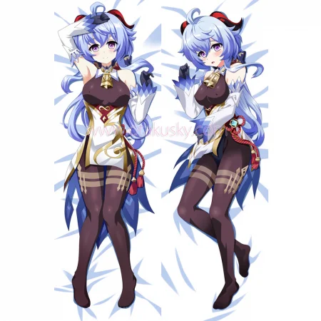 Genshin Impact Dakimakura Ganyu Body Pillow Case 09