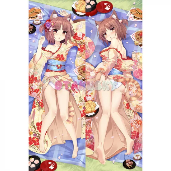 Nekopara Dakimakura Azuki Body Pillow Case 04 - Click Image to Close