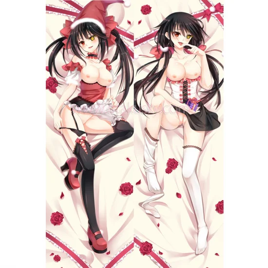 Date a Live Dakimakura Kurumi Tokisaki Body Pillow Case 58 - Click Image to Close