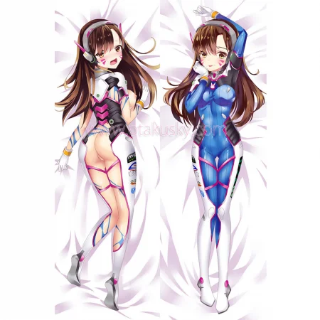 Overwatch OW Dakimakura D.Va Body Pillow Case 14