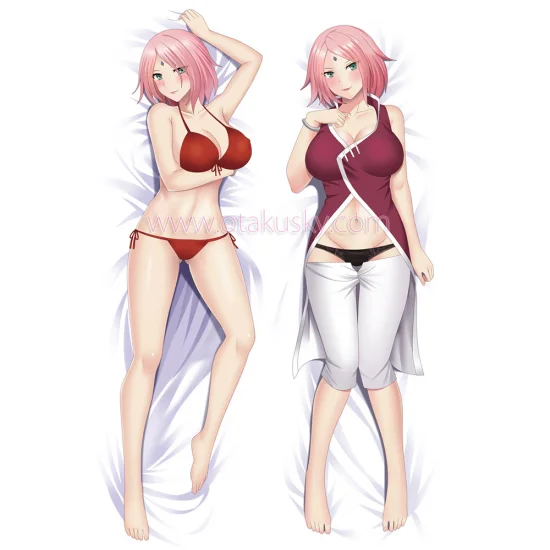 Naruto Dakimakura Sakura Haruno Body Pillow Case 03