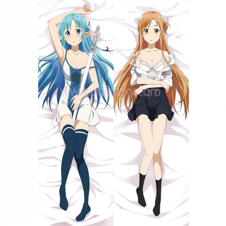 Sword Art Online Dakimakura Yuuki Asuna Body Pillow Case 04