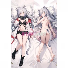 Arknights Dakimakura Schwarz Body Pillow Case 03