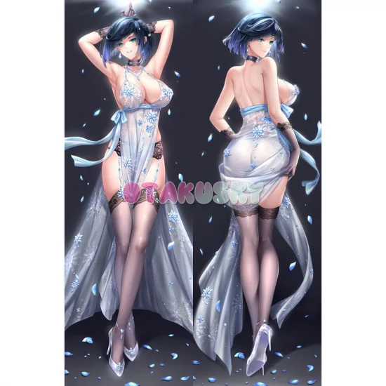 Genshin Impact Dakimakura Yelan Body Pillow Case 26 - Click Image to Close