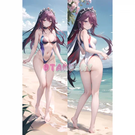 Genshin Impact Dakimakura Rosaria Body Pillow Case 06