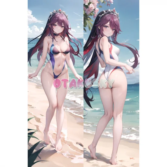 Genshin Impact Dakimakura Rosaria Body Pillow Case 06 - Click Image to Close