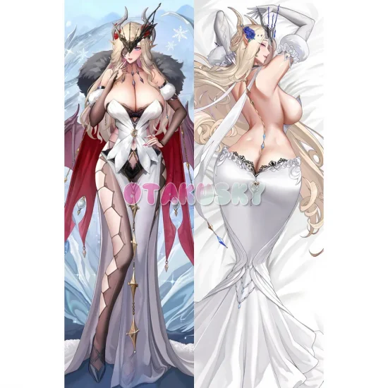 Genshin Impact Dakimakura La Signora Body Pillow Case 02 - Click Image to Close