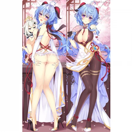 Genshin Impact Dakimakura Ganyu Body Pillow Case 25