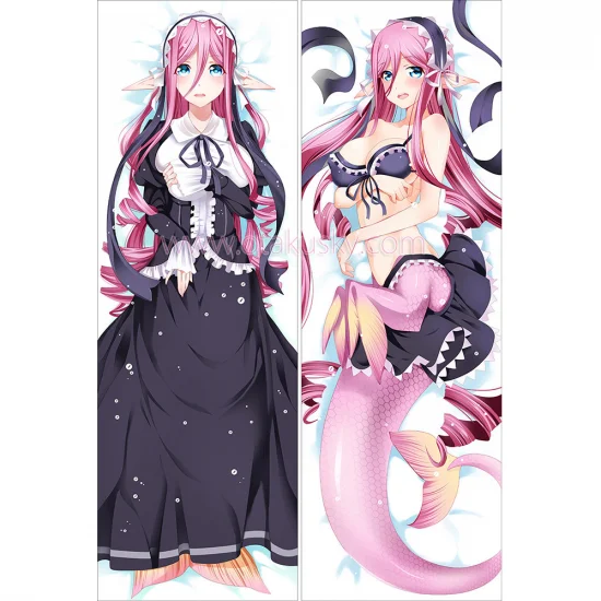 Monster Musume no Iru Nichijou Dakimakura Mero Body Pillow Case 03 - Click Image to Close