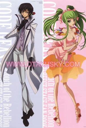 Code Geass Lelouch Lamperouge Body Pillow Case 03