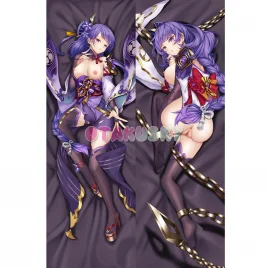 Genshin Impact Dakimakura Baal Raiden Shogun Body Pillow Case 53