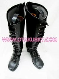 Black Cosplay Boots 11