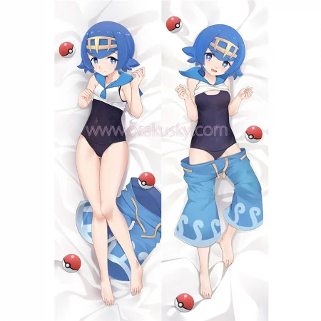 Pokemon Sword and Shield Dakimakura Lana Body Pillow Case