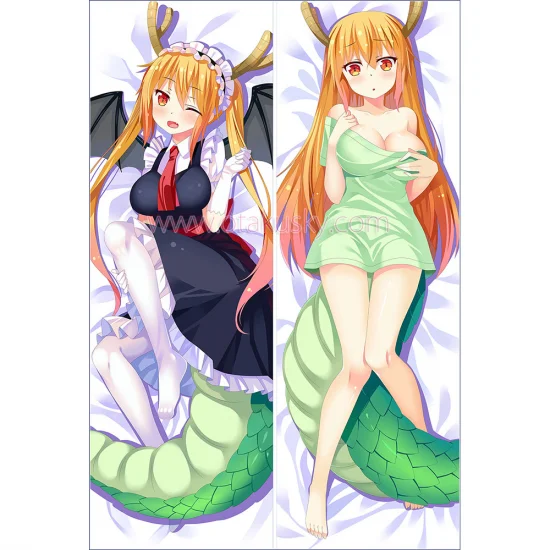 Miss Kobayashi's Dragon Maid Dakimakura Tohru Body Pillow Case 07 - Click Image to Close