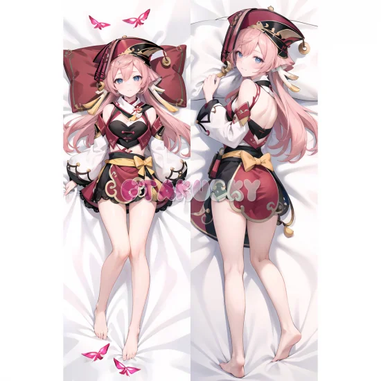 Genshin Impact Dakimakura Yanfei Body Pillow Case 07 - Click Image to Close