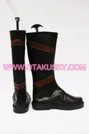 Black Cosplay Boots 27