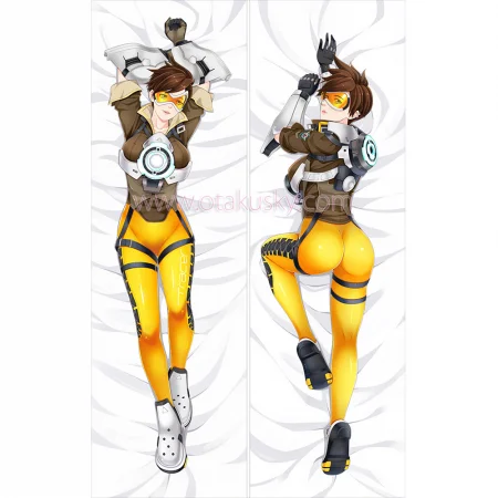 Overwatch OW Dakimakura Tracer Body Pillow Case 03