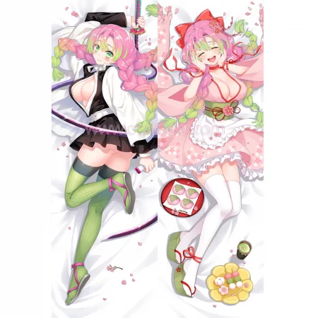 Demon Slayer Dakimakura Kanroji Mitsuri Body Pillow Case 02