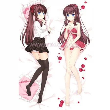 New Game! Dakimakura Hifumi Takimoto Body Pillow Case 04