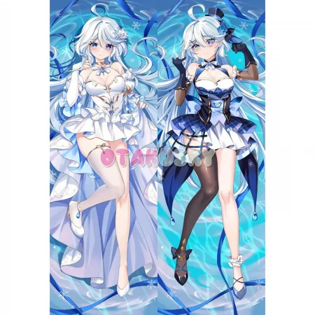 Genshin Impact Dakimakura Focalors Body Pillow Case 21