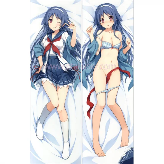 Ao no Kanata no Four Rhythm Dakimakura Madoka Aoyagi Body Pillow Case - Click Image to Close