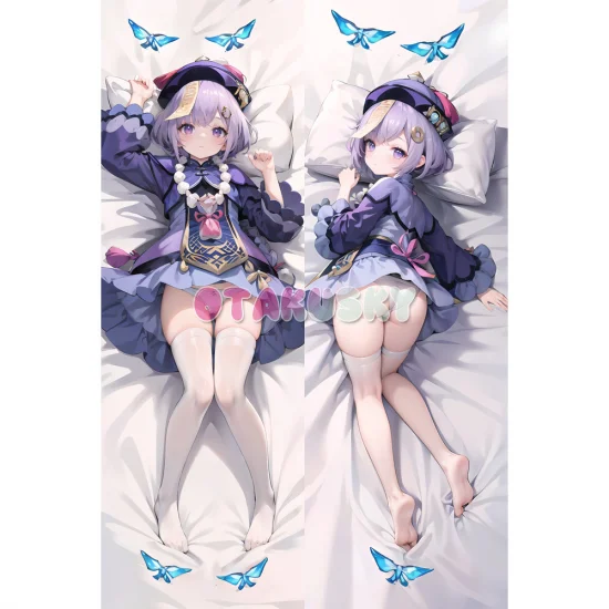 Genshin Impact Dakimakura Qiqi Body Pillow Case 09 - Click Image to Close