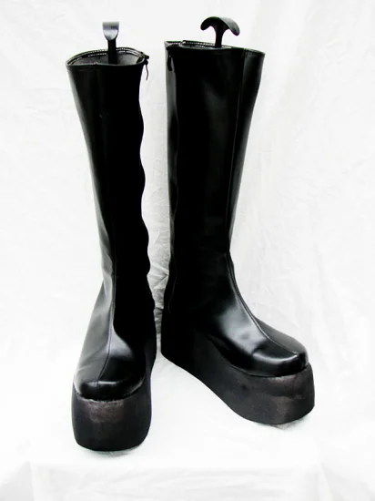 Black Cosplay Boots 07 - Click Image to Close