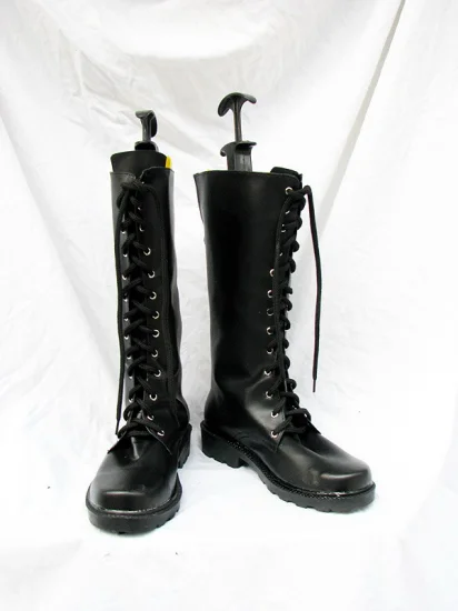 Black Cosplay Boots 23 - Click Image to Close