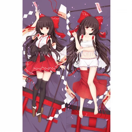 Touhou Project Dakimakura Reimu Hakurei Body Pillow Case