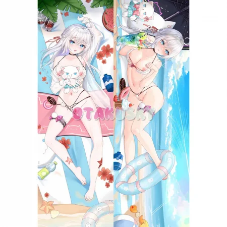 Alya Sometimes Hides Her Feelings in Russian Dakimakura Alisa Mikhailovna Kujou Body Pillow Case 04